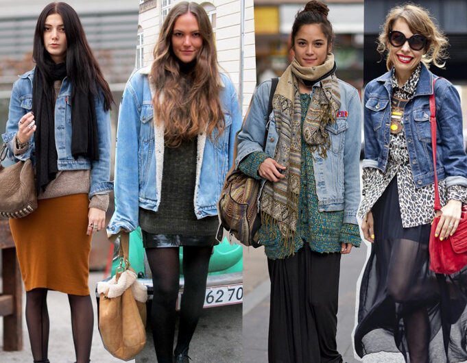 Top Trendy Girls Denim Jacket Outfit Ideas